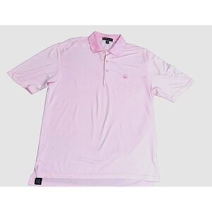 Peter‎ Millar  Summer Comfort Performance  Polo Jubilee Striped Pink  ~M